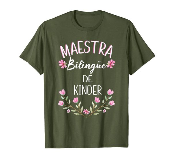 Maestra Bilingue Shirt Bilingual Teacher Spanish Kinder T-Shirt, Mainly pictures
Maestra Bilingue Shirt Bilingual Teacher Spanish Kinder T-Shirt, Mainly pictures