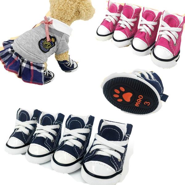 dog apparel pet denim sneakers non-slippet shoes for teddy yorkie labrador boots large size
dog apparel pet denim sneakers non-slippet shoes for teddy yorkie labrador boots large size