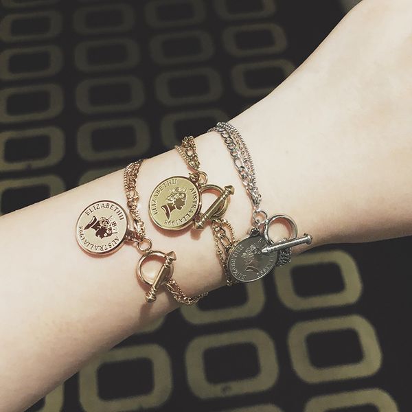 elizabeth coin head queen ot button interspersed bracelet titanium steel plated rose gold 18k jewelry gift, Golden;silver
elizabeth coin head queen ot button interspersed bracelet titanium steel plated rose gold 18k jewelry gift, Golden;silver