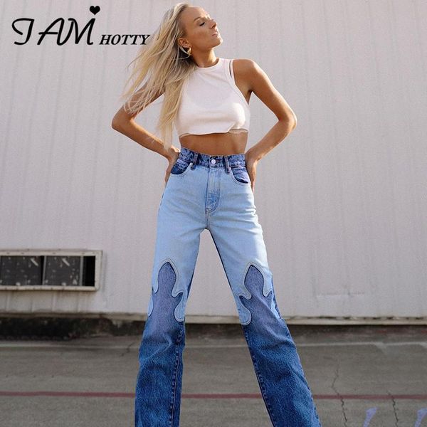 women's jeans vintage flame patchwork y2k cool fashion women harajuku outfits high waist baggy mom causl denim trousers 2021iamty, Blue
women's jeans vintage flame patchwork y2k cool fashion women harajuku outfits high waist baggy mom causl denim trousers 2021iamty, Blue