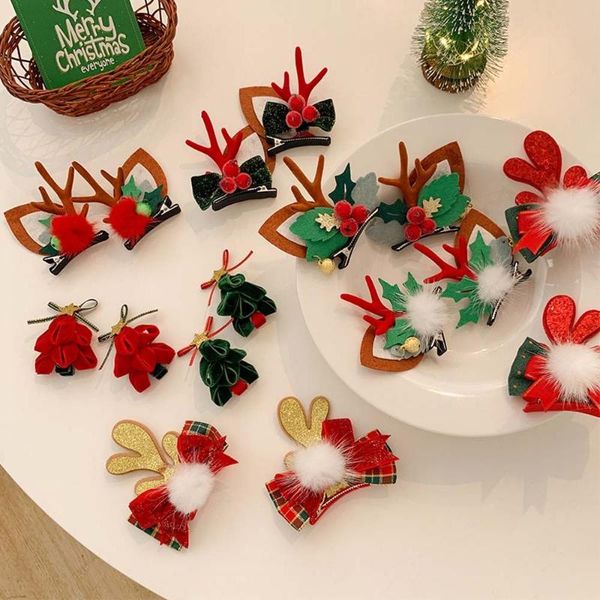 hair accessories korean christmas antler hairpin bow hairpins girls kawaii deer pompom clips friends party headwear, Slivery;white
hair accessories korean christmas antler hairpin bow hairpins girls kawaii deer pompom clips friends party headwear, Slivery;white