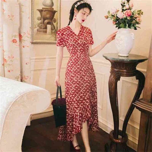 short sleeve maxi print long dress women dot vintage sashes v-neck ankle-length party night dresses summer red 210603, Black;gray
short sleeve maxi print long dress women dot vintage sashes v-neck ankle-length party night dresses summer red 210603, Black;gray