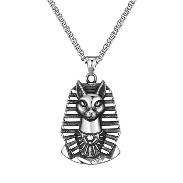 pendant necklaces vintage stainless steel necklace sweater chain with great men gift, Silver
pendant necklaces vintage stainless steel necklace sweater chain with great men gift, Silver
