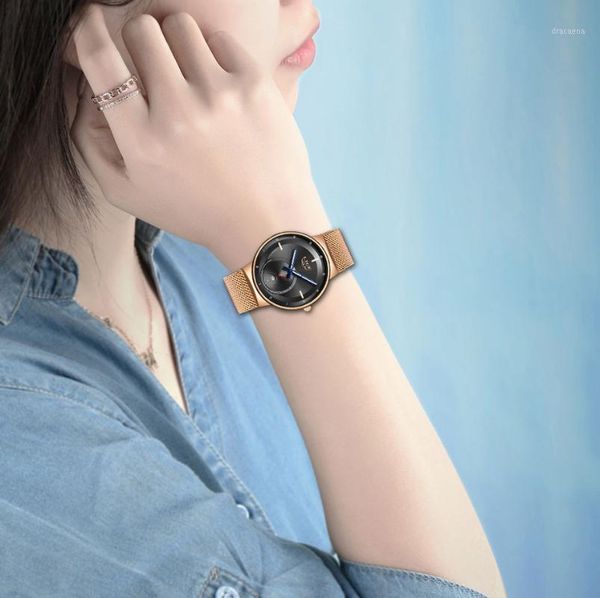 women watches gold watch fashion ladies stainless steel ultra-thin waterproof casual wristwatch wristwatches, Slivery;brown
women watches gold watch fashion ladies stainless steel ultra-thin waterproof casual wristwatch wristwatches, Slivery;brown