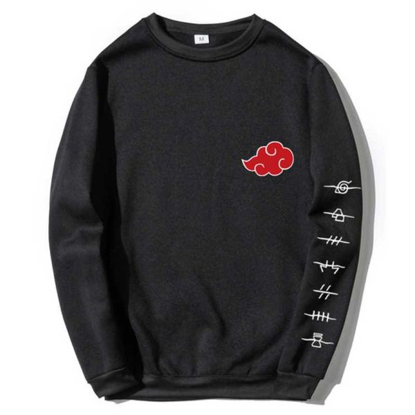 men's hoodies & sweatshirts anime akatsuki cloud symbols print men sweatshirt japanese streetwear hoodie women oversized pullover, Black
men's hoodies & sweatshirts anime akatsuki cloud symbols print men sweatshirt japanese streetwear hoodie women oversized pullover, Black