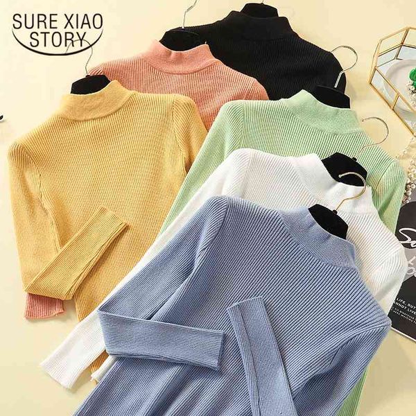 autumn winter fashion women sweaters knitting shirt pullover female casual elastic knitted bottoming shirts 7171 50 210528, White;black
autumn winter fashion women sweaters knitting shirt pullover female casual elastic knitted bottoming shirts 7171 50 210528, White;black