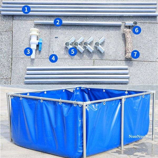 shade customize aquaculture breed water pond with high strength steel supports pvc canvas tarpaulin swimming pool
shade customize aquaculture breed water pond with high strength steel supports pvc canvas tarpaulin swimming pool