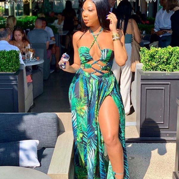 tropical print green halter backless maxi dresses for women beach summer dress 2021 woman sundresses d48-de23, Black;gray
tropical print green halter backless maxi dresses for women beach summer dress 2021 woman sundresses d48-de23, Black;gray