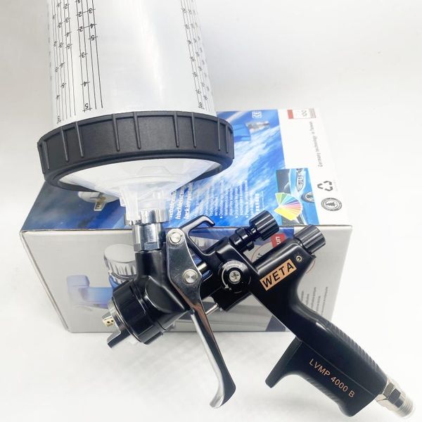 professional spray guns weta 4000g lvmp gun 1.3mm with adapter no wash pot black fitting easy change for car painting airbrush
professional spray guns weta 4000g lvmp gun 1.3mm with adapter no wash pot black fitting easy change for car painting airbrush