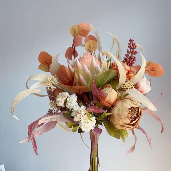 decorative flowers & wreaths m155 mixed flower coffee autumn bouquet artificial fake home party travel po ornaments
decorative flowers & wreaths m155 mixed flower coffee autumn bouquet artificial fake home party travel po ornaments