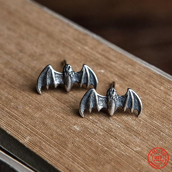 stud mkendn gothic 100% 925 sterling silver female bat earrings hypoallergenic simple men personalized punk street, Golden;silver
stud mkendn gothic 100% 925 sterling silver female bat earrings hypoallergenic simple men personalized punk street, Golden;silver