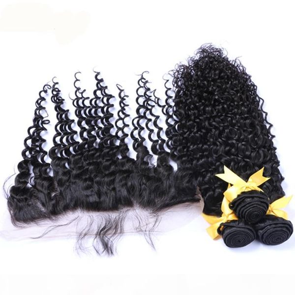 9a brazilian deep curly 3 bundles with lace frontal closure piece 13x4 deep curly lace frontal with human hair bundle deals, Black
9a brazilian deep curly 3 bundles with lace frontal closure piece 13x4 deep curly lace frontal with human hair bundle deals, Black