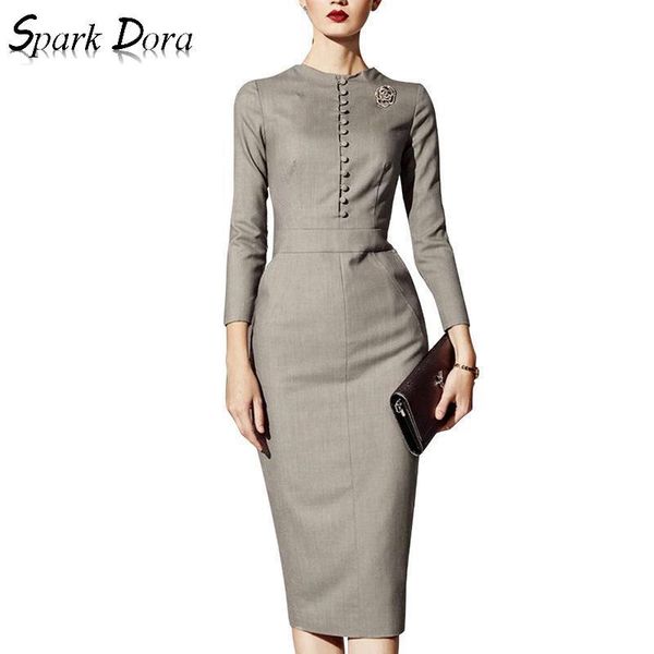 casual dresses elegant dress fashion spring summer office lady three quarter sleeve solid color women collect waist gray vestidos, Black;gray
casual dresses elegant dress fashion spring summer office lady three quarter sleeve solid color women collect waist gray vestidos, Black;gray