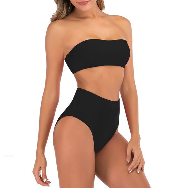 high waist bikinis 2021 swimwear women push up swimsuits solid bathing suits swim suit padded bra female biquini ngyi, White;black
high waist bikinis 2021 swimwear women push up swimsuits solid bathing suits swim suit padded bra female biquini ngyi, White;black