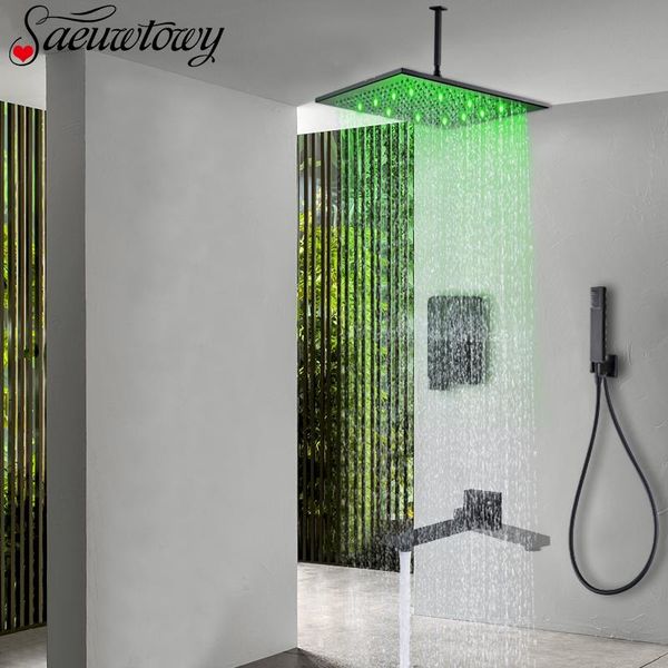 bathroom led shower faucet rain shower three-ways faucet bathtub tap rotatble spout cold mixer ceiling installation
bathroom led shower faucet rain shower three-ways faucet bathtub tap rotatble spout cold mixer ceiling installation