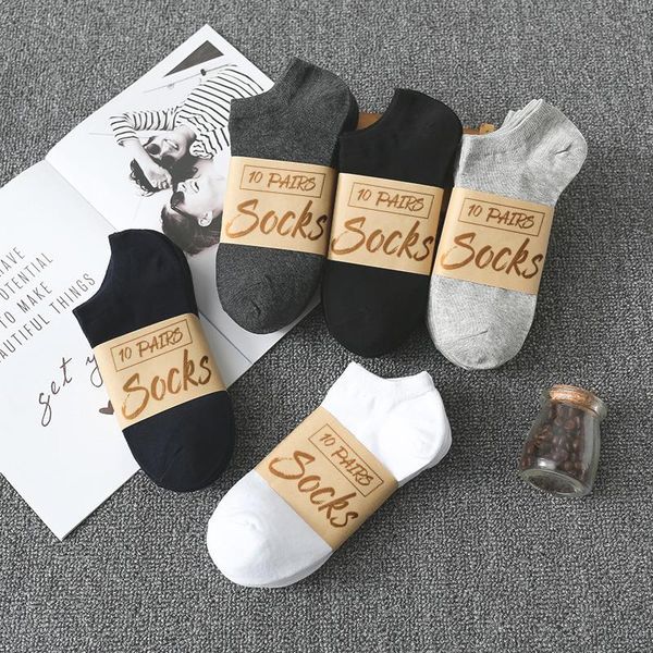 men's socks 10 pairs / set 100% cotton men summer thin breathable no show boat black short for business man
men's socks 10 pairs / set 100% cotton men summer thin breathable no show boat black short for business man