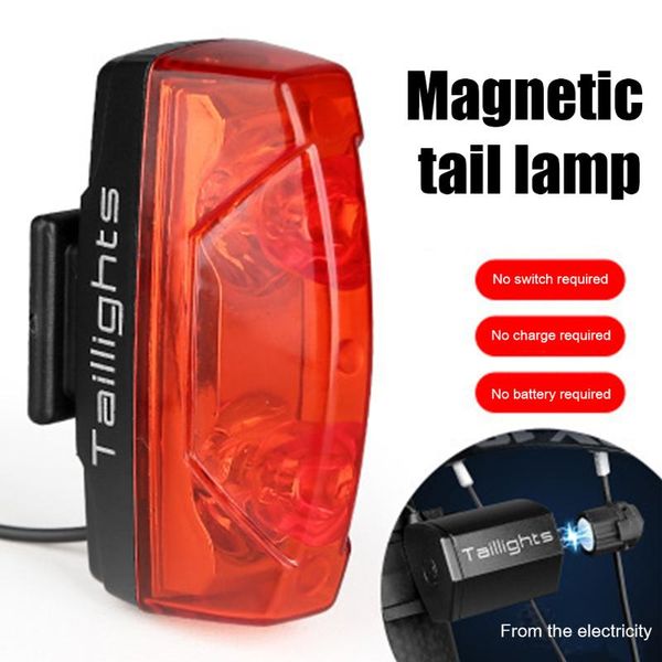 bicycle taillight self electromagnetic induction mountain bike rear tail light waterproof led cycling night safety warning lamp
bicycle taillight self electromagnetic induction mountain bike rear tail light waterproof led cycling night safety warning lamp
