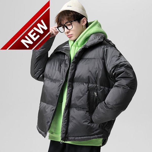 90 white duck jacket winter down solid color men's versatile new warm grey blue black short coat couples fashi2021
90 white duck jacket winter down solid color men's versatile new warm grey blue black short coat couples fashi2021