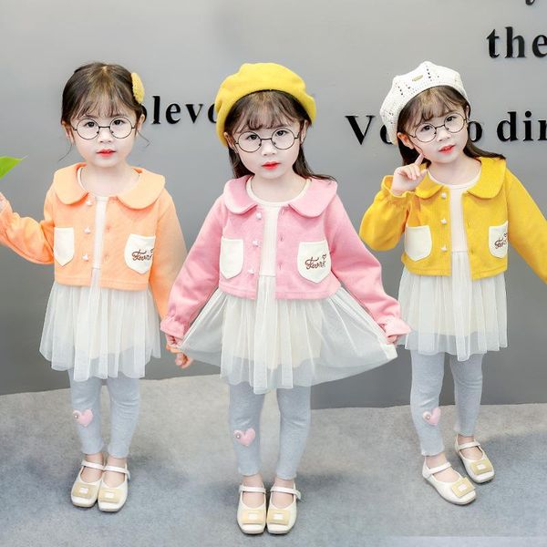 clothing sets girls long sleeve bodysuit dot mesh skirt set baby kids suit children spring casual cute 0-4y, White
clothing sets girls long sleeve bodysuit dot mesh skirt set baby kids suit children spring casual cute 0-4y, White