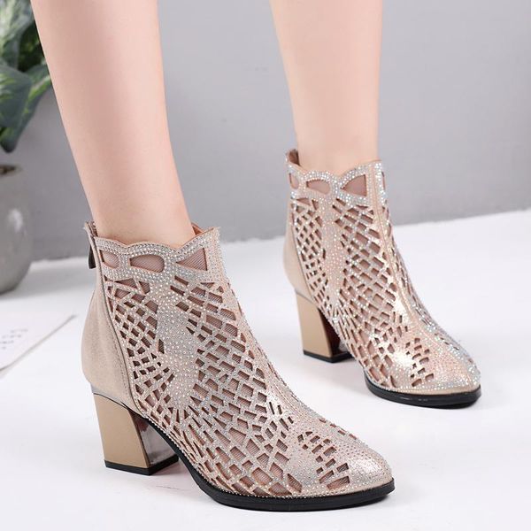 boots alishinrey women summer shoes 2021 thick heel hollow mesh fashion sandals breathable female, Black
boots alishinrey women summer shoes 2021 thick heel hollow mesh fashion sandals breathable female, Black
