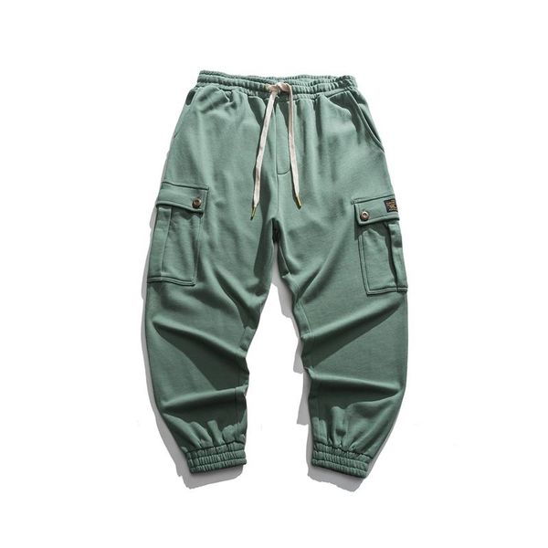multi-pocket cargo mens trousers retro elastic ankle cotton pants for men and women casual streetwear joggers fitness sweatpants, Black
multi-pocket cargo mens trousers retro elastic ankle cotton pants for men and women casual streetwear joggers fitness sweatpants, Black