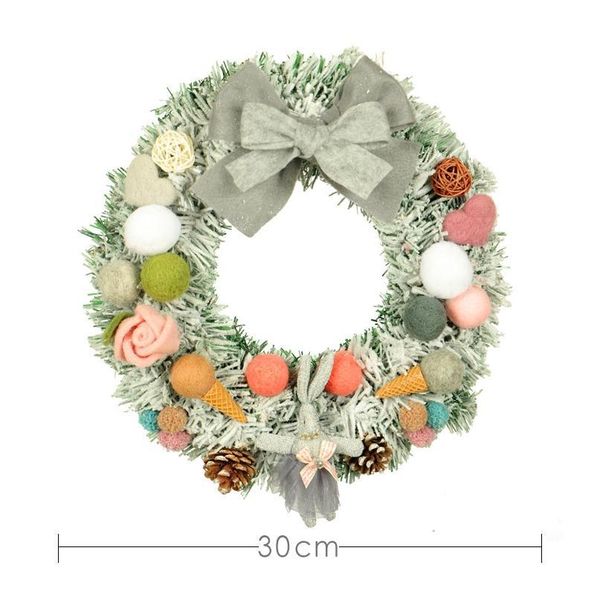 wool felt decoration wreath christmas flocking pine fruit door hanging home window decoration w qylgmi
wool felt decoration wreath christmas flocking pine fruit door hanging home window decoration w qylgmi