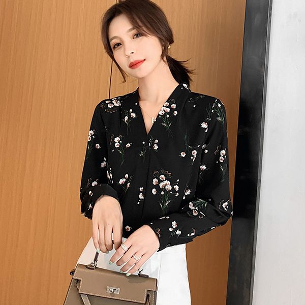 autumn women's shirts floral sleeve long chiffon shirt big shirt size women's and zc0u, Black
autumn women's shirts floral sleeve long chiffon shirt big shirt size women's and zc0u, Black