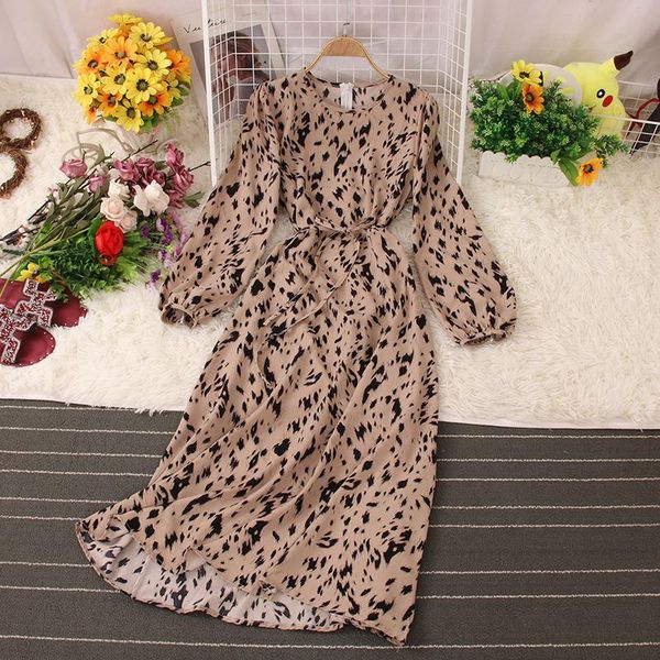 casual dresses ly varey lin spring autumn women vintage leopard o-neck fashion lady puff sleeve lace-up high waist a-line long, Black;gray
casual dresses ly varey lin spring autumn women vintage leopard o-neck fashion lady puff sleeve lace-up high waist a-line long, Black;gray