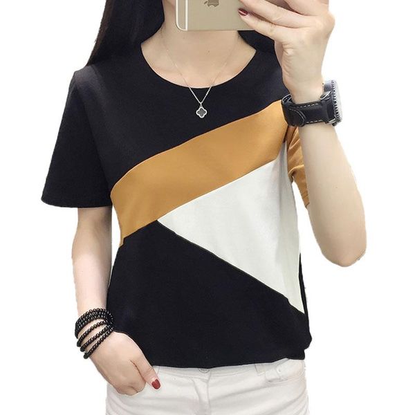 women's t-shirt volocean 2021 cotton woman t shirt summer t-shirts for women casual female o-neck geometric tee, White
women's t-shirt volocean 2021 cotton woman t shirt summer t-shirts for women casual female o-neck geometric tee, White