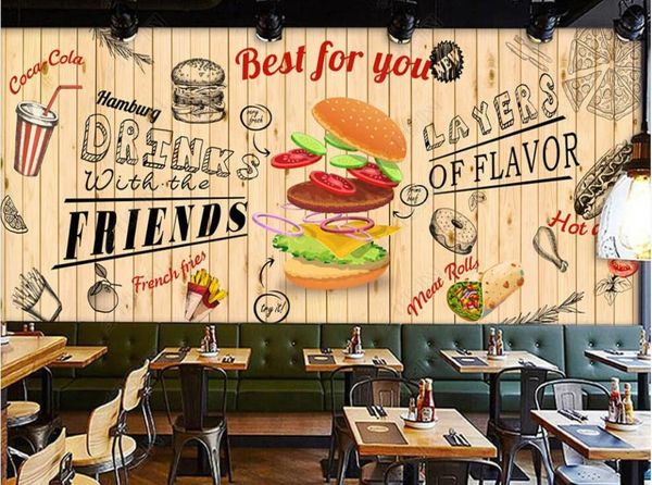 wallpapers 3d po wallpaper custom mural european and american burger fast food restaurant for walls in rolls home decor room
wallpapers 3d po wallpaper custom mural european and american burger fast food restaurant for walls in rolls home decor room