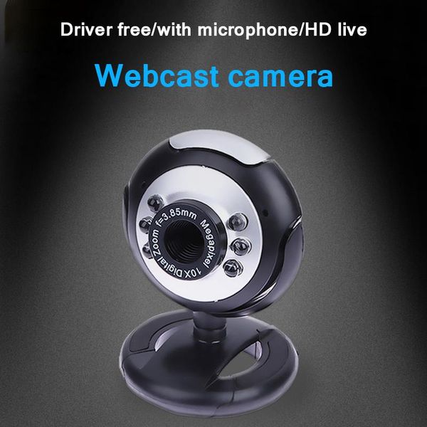 webcams web camera cmos computer usb 2.0 50.0m 6 led mini phone with mic for pc laptop
webcams web camera cmos computer usb 2.0 50.0m 6 led mini phone with mic for pc laptop