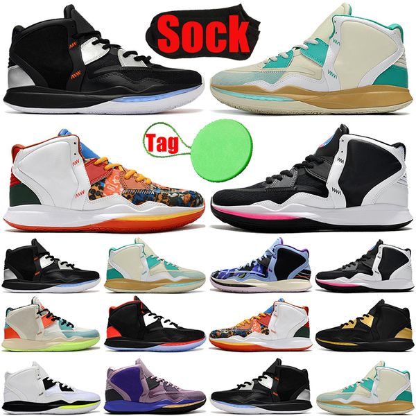 with sock tag kyrie 8 mens basketball shoes fire and ice aluminum keep sue fresh men trainers sports sneakers runners size 40-46 breathable
with sock tag kyrie 8 mens basketball shoes fire and ice aluminum keep sue fresh men trainers sports sneakers runners size 40-46 breathable