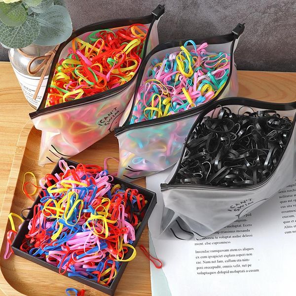 hair accessories 500pcs/ pack girl colorful small rubber bands disposable ponytail elastic headband cute fashion, Slivery;white
hair accessories 500pcs/ pack girl colorful small rubber bands disposable ponytail elastic headband cute fashion, Slivery;white
