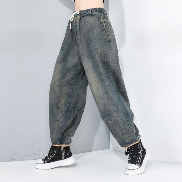 women's jeans xuxi korea blue long leisure drawtring wide leg high waist loose women trousers fashion tide spring autumn 2021 fz0626
women's jeans xuxi korea blue long leisure drawtring wide leg high waist loose women trousers fashion tide spring autumn 2021 fz0626