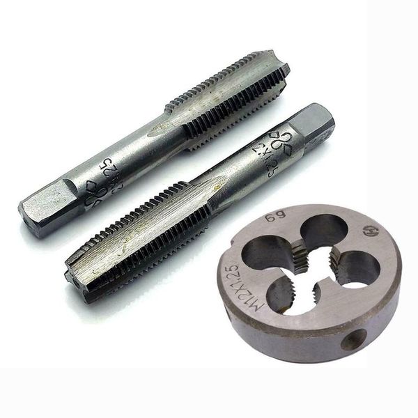 hand tools 3 pcs tap die set hss m12 1.25mm taper plug metric thread right screw repair parts
hand tools 3 pcs tap die set hss m12 1.25mm taper plug metric thread right screw repair parts