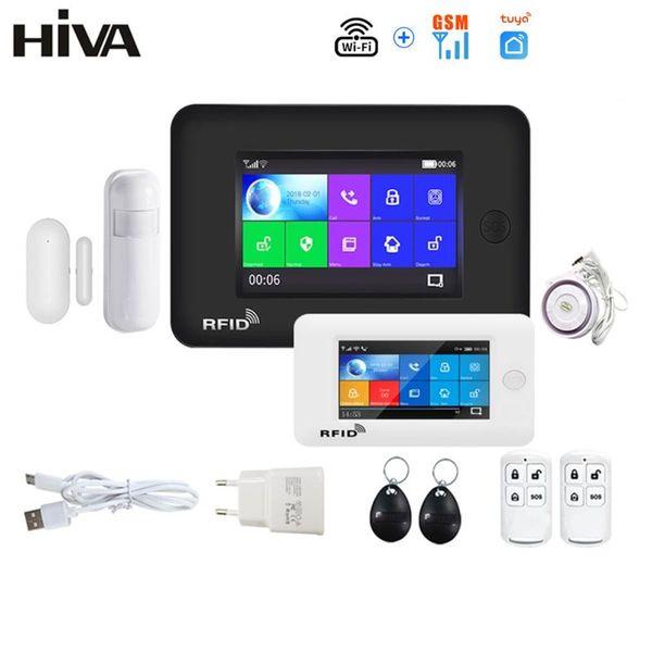 alarm systems 4.3 inch touch panel wifi gsm wireless home burglar system security kit tuya smartlife app compatible with alexa
alarm systems 4.3 inch touch panel wifi gsm wireless home burglar system security kit tuya smartlife app compatible with alexa