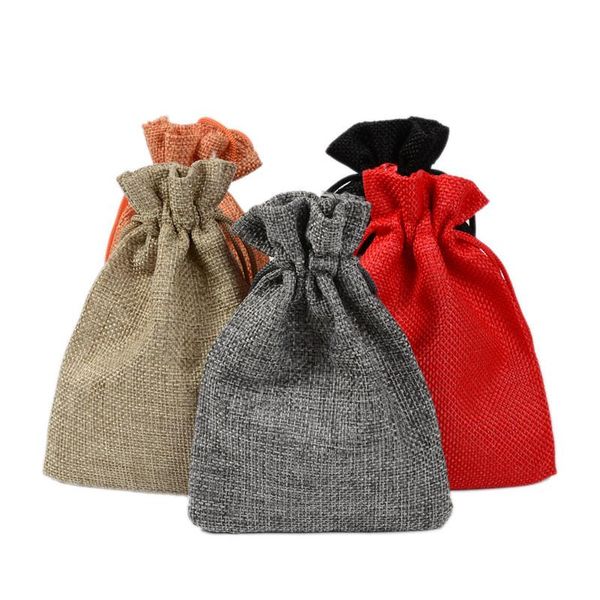 gift wrap 1pcs linen jute drawstring pouch cotton mix color packages for packaging wedding party christmas candy bags (5 size)
gift wrap 1pcs linen jute drawstring pouch cotton mix color packages for packaging wedding party christmas candy bags (5 size)