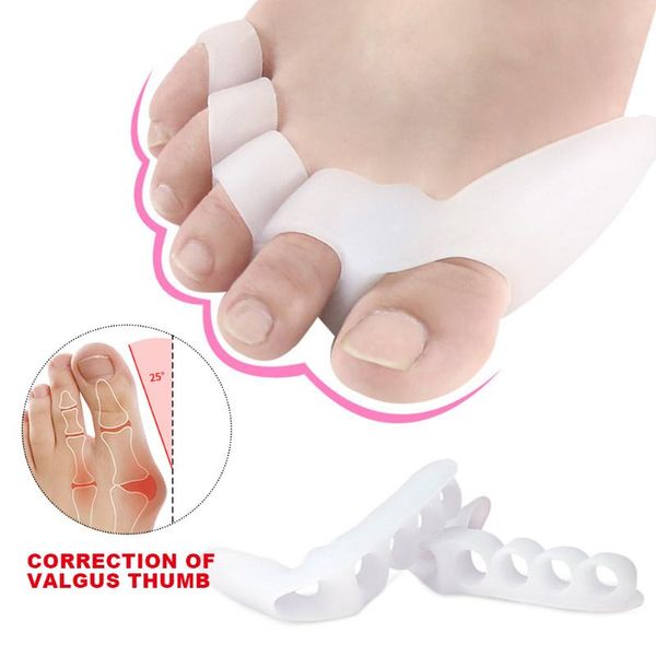 ankle support 1 pair silicone toe valgus correction five-hole separator wing guard cover foot care, Blue;black
ankle support 1 pair silicone toe valgus correction five-hole separator wing guard cover foot care, Blue;black