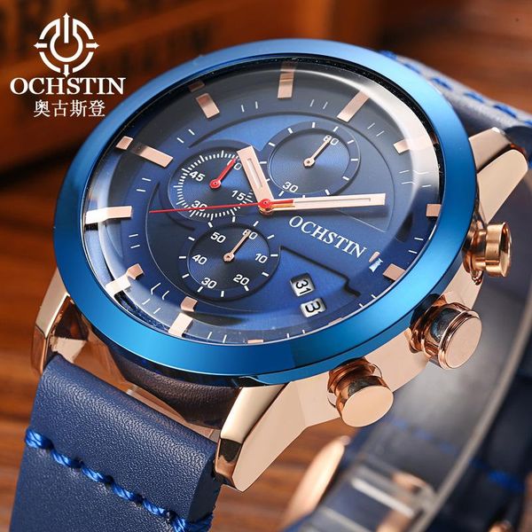 wristwatches reloj hombre ochstin fashion sport watch men luxury multi-function chronograph casual leather wristwatch gift relogio masculino, Slivery;brown
wristwatches reloj hombre ochstin fashion sport watch men luxury multi-function chronograph casual leather wristwatch gift relogio masculino, Slivery;brown