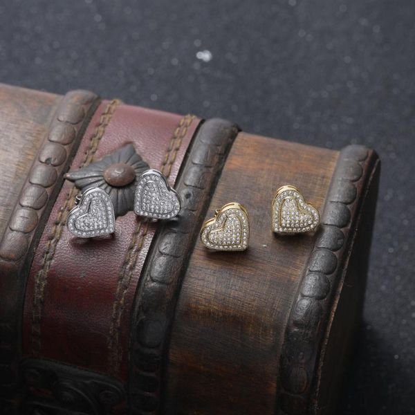 stud 1pair love heart earrings for men women gold color fashion hip hop jewelry mother day gifts drop, Golden;silver
stud 1pair love heart earrings for men women gold color fashion hip hop jewelry mother day gifts drop, Golden;silver