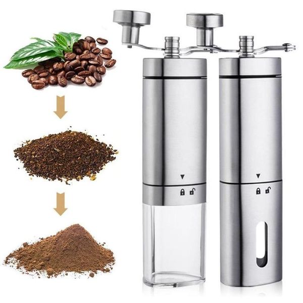 manual coffee grinders stainless steel kitchen hand crank adjustable bean mill grinder
manual coffee grinders stainless steel kitchen hand crank adjustable bean mill grinder