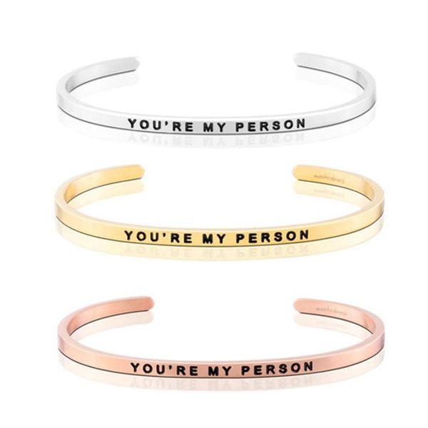 charm bracelets 3.5mm width bangles stainless steel opening bracelet ladies jewlery positive inspirational quotes, Golden;silver
charm bracelets 3.5mm width bangles stainless steel opening bracelet ladies jewlery positive inspirational quotes, Golden;silver