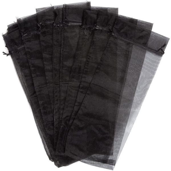 gift wrap 30pcs black organza wine bottle bags, sheer mesh pouches covers dresses with drawstring for halloween
gift wrap 30pcs black organza wine bottle bags, sheer mesh pouches covers dresses with drawstring for halloween