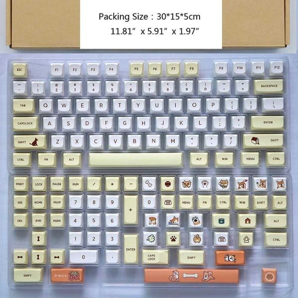 keyboard mouse combos 139keys pbt keycaps qx profile dye-sub keycap for cherry mx switch mechanical shiba inu theme
keyboard mouse combos 139keys pbt keycaps qx profile dye-sub keycap for cherry mx switch mechanical shiba inu theme
