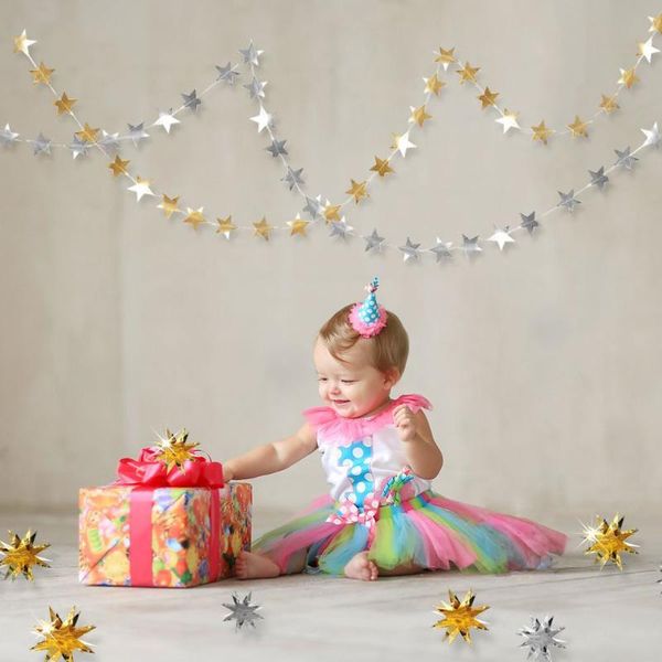 party decoration zljq wedding birthday 4m paper star garland hanging decor strings shaped christmas for home 8
party decoration zljq wedding birthday 4m paper star garland hanging decor strings shaped christmas for home 8