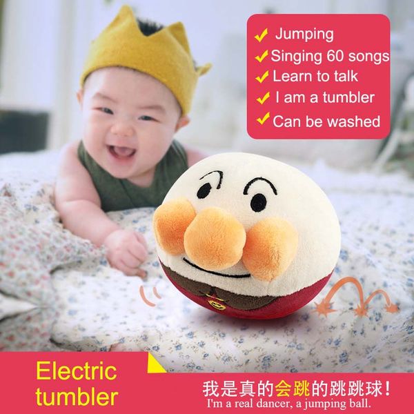 anpanman electronic toy funny jumping and singing electric tumbler plush doll usb charging toys for children birthday gift
anpanman electronic toy funny jumping and singing electric tumbler plush doll usb charging toys for children birthday gift