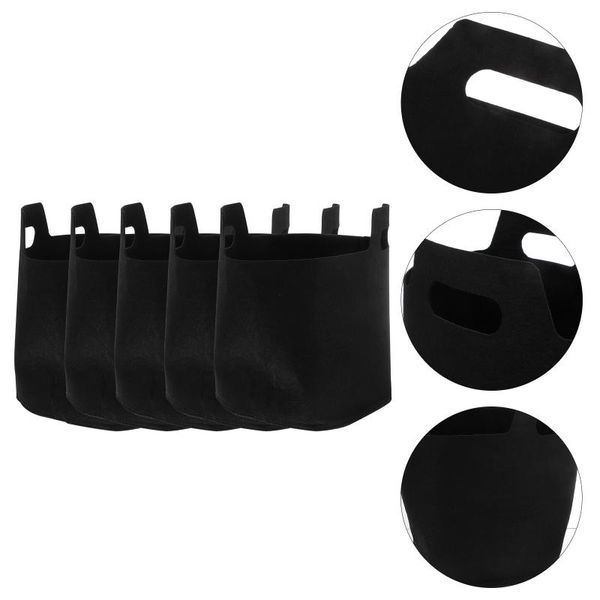 planters & pots 5pcs nonwoven gardening flower pot plant grow bag breathable nursery bags
planters & pots 5pcs nonwoven gardening flower pot plant grow bag breathable nursery bags
