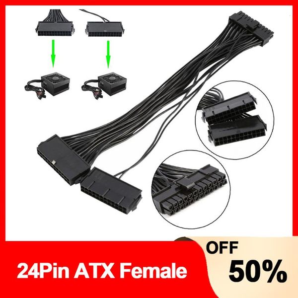 computer cables & connectors 24 pin atx mining motherboard cable 32cm 20+4 dual psu power supply splitter extension for
computer cables & connectors 24 pin atx mining motherboard cable 32cm 20+4 dual psu power supply splitter extension for
