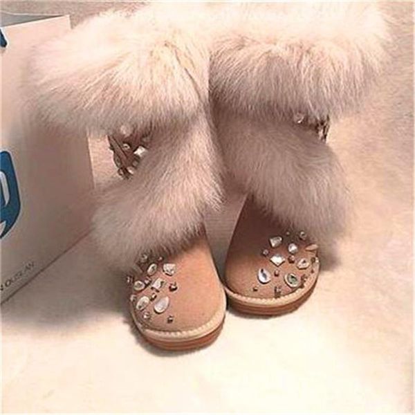 boots handmade oversized fur luxury rhinestone leather nubuck original heavy industry snow cotton shoes large size, Black
boots handmade oversized fur luxury rhinestone leather nubuck original heavy industry snow cotton shoes large size, Black