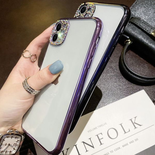 luxury jewelled plating phone cases for iphone 11 11 pro max 11 pro soft transparent shell
luxury jewelled plating phone cases for iphone 11 11 pro max 11 pro soft transparent shell